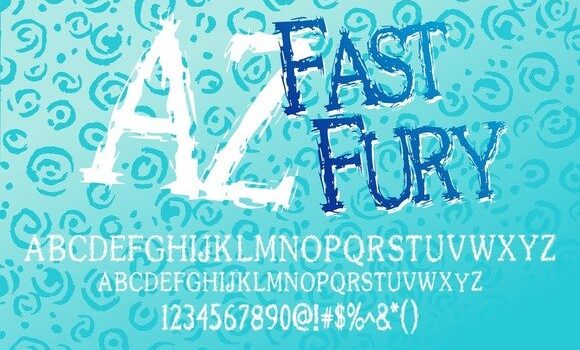 AZ Fast Fury Font Fonts Free Download AZ Fast Fury Font - Featured Image