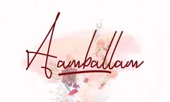 Aambalam Font - Featured Image