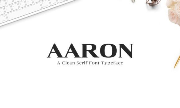 Aaron Family Font - Featured Image