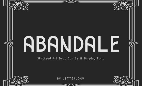 Abandale Font - Featured Image
