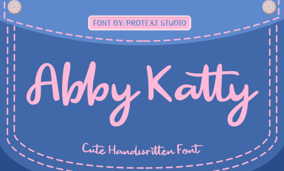 Abby Katty Font - Featured Image