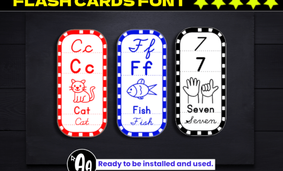 Abcd Cursive & Print Alphabet Flashcards Font Fonts Free Download Abcd Cursive & Print Alphabet Flashcards Font - Featured Image