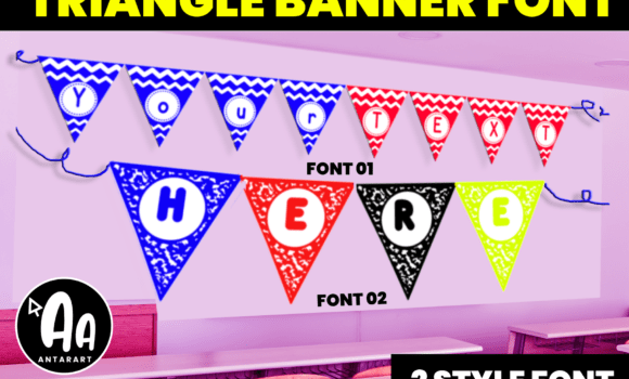 Abcd Ref Triangle Banner4 Font Fonts Free Download Abcd Ref Triangle Banner4 Font - Featured Image
