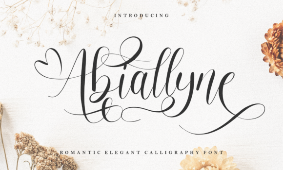 Abiallyne Font - Featured Image