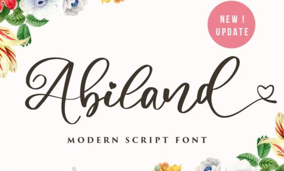 Abiland Font - Featured Image