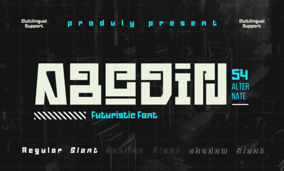 Abodin Font - Featured Image