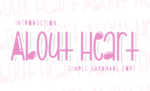 About Heart Font - Featured Image