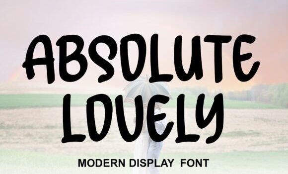 Absolute Lovely Font - Featured Image