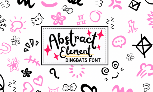 Abstract Element Font Fonts Free Download Abstract Element Font - Featured Image