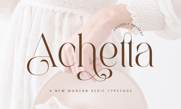 Achetta Font Fonts Free Download Achetta Font - Featured Image