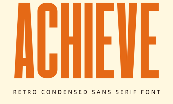 Achieve Font Fonts Free Download Achieve Font - Featured Image