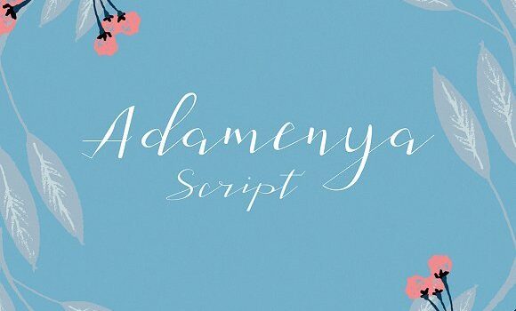 Adamenya Font - Featured Image