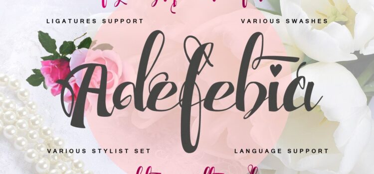 Adefebia Font Fonts Free Download Adefebia Font - Featured Image