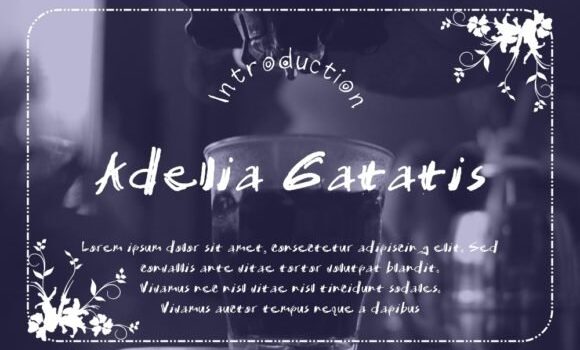 Adelia Gatatis Font Fonts Free Download Adelia Gatatis Font - Featured Image