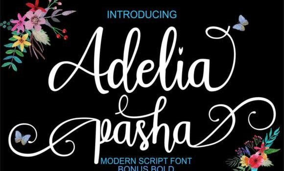 Adelia Pasha Font Fonts Free Download Adelia Pasha Font - Featured Image