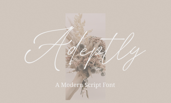 Adeptly Font Fonts Free Download Adeptly Font - Featured Image