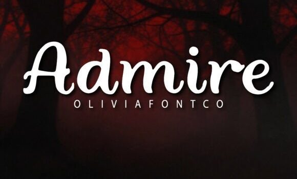 Admire Font - Featured Image