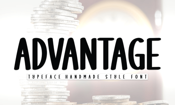 Advantage Font Fonts Free Download Advantage Font - Featured Image