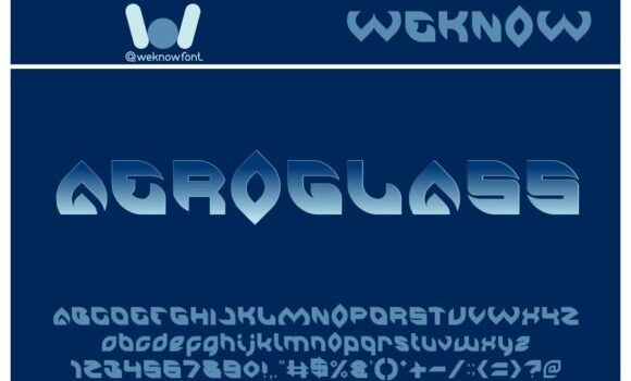 Aero Glass Font Fonts Free Download Aero Glass Font - Featured Image