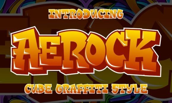 Aerock Font Fonts Free Download Aerock Font - Featured Image