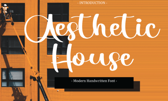 Aesthetic House Font - Featured Image