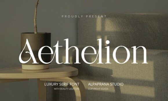 Aethelion Font - Featured Image