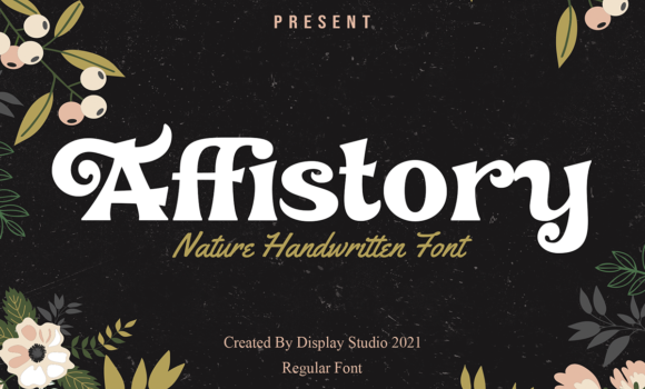 Affistory Font - Featured Image