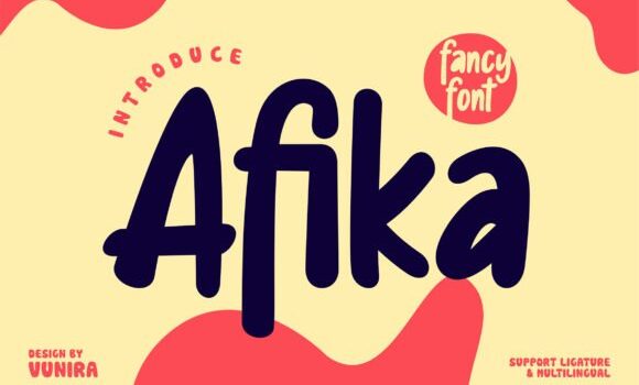 Afika Font Fonts Free Download Afika Font - Featured Image
