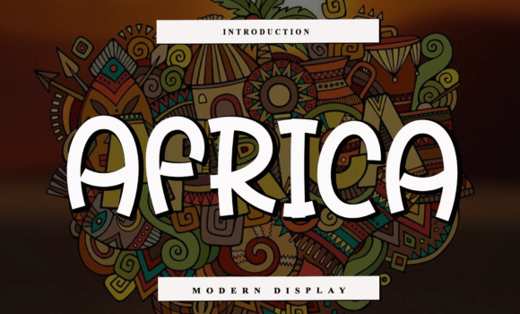 Africa Font Fonts Free Download Africa Font - Featured Image