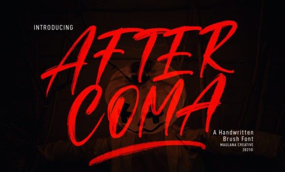 After Coma Font Fonts Free Download After Coma Font - Featured Image