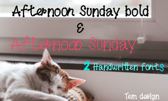 Afternoon Sunday Font Fonts Free Download Afternoon Sunday Font - Featured Image