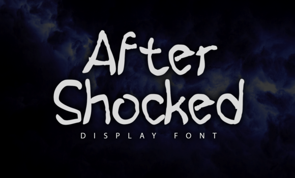 Aftershocked Font - Featured Image