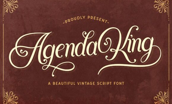 Agenda King Font - Featured Image