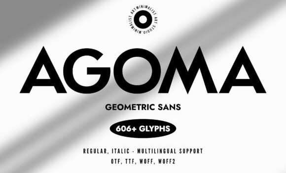 Agoma Font Fonts Free Download Agoma Font - Featured Image