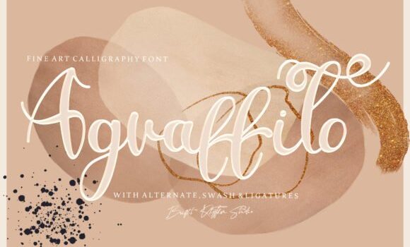Agraffito Font - Featured Image