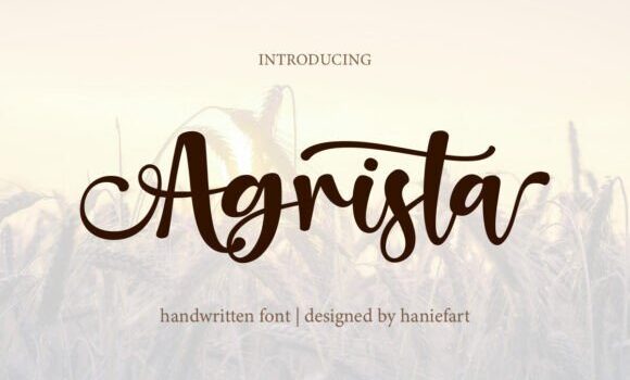 Agrista Font - Featured Image