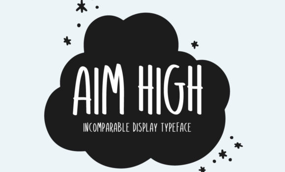 Aim High Font Fonts Free Download Aim High Font - Featured Image