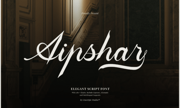 Aipshar Font Fonts Free Download Aipshar Font - Featured Image