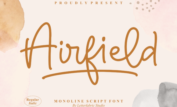 Airfield Font Fonts Free Download Airfield Font - Featured Image