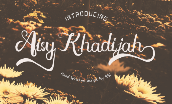 Aisy Khadijah Font - Featured Image