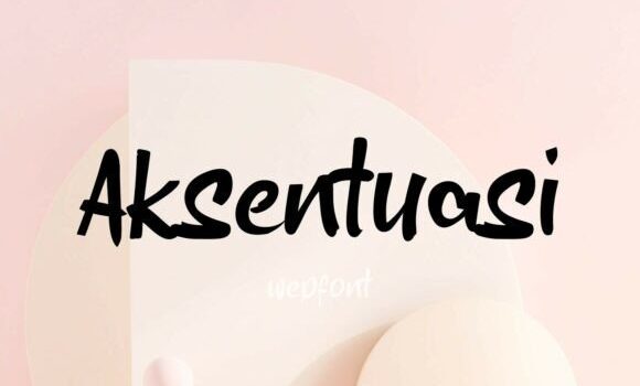 Aksentuasi Font Fonts Free Download Aksentuasi Font - Featured Image