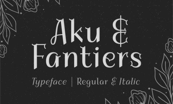 Aku & Fantiers Font - Featured Image
