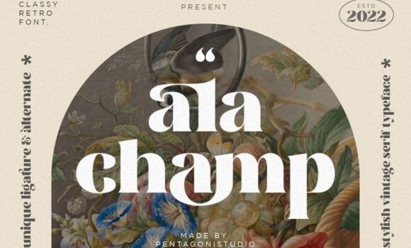 Ala Champ Font - Featured Image