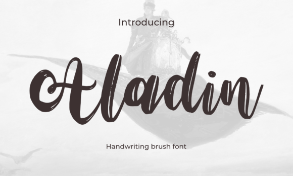 Aladin Font - Featured Image