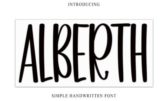 Alberth Font Fonts Free Download Alberth Font - Featured Image