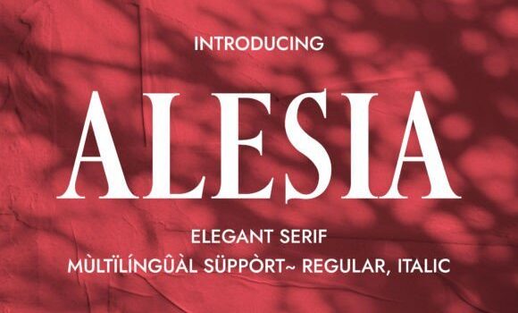 Alesia Font - Featured Image