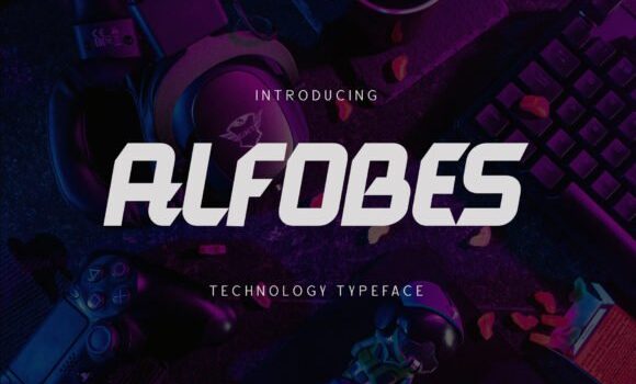 Alfobes Font - Featured Image