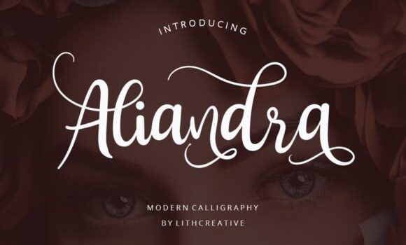 Aliandra Font Fonts Free Download Aliandra Font - Featured Image