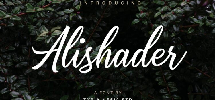 Alishader Font Fonts Free Download Alishader Font - Featured Image