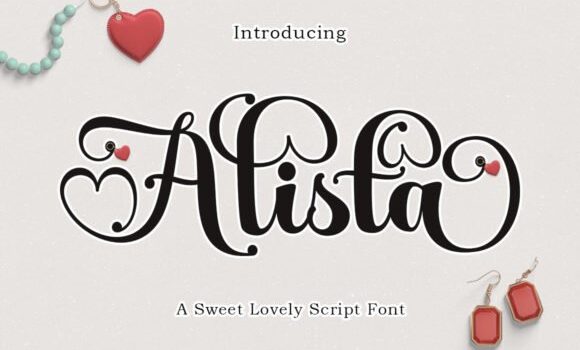 Alista Script Font - Featured Image